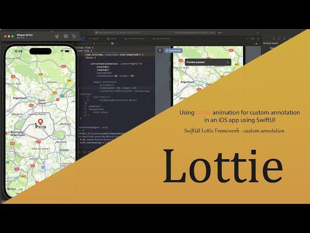 SwiftUI and Lottie Animation