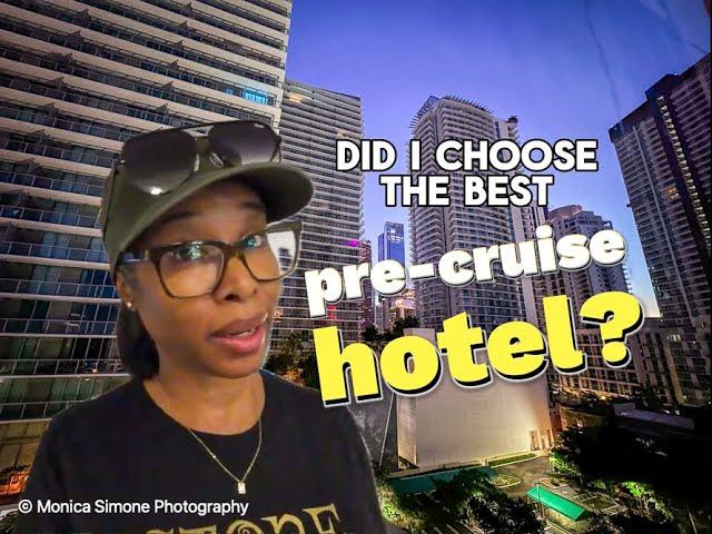 Is Hampton Inn & Suites by Hilton Brickell Downtown Miami a good pre-cruise hotel option?