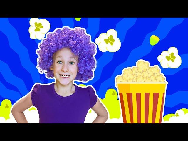 Popcorn | Learn Colors | Teamwork | Nursery Rhymes & Kids Songs | Anuta Kids Channel