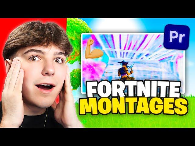 How to Edit THE BEST Fortnite Montages in Premiere Pro! | Adobe Premiere Tutorial (2024)