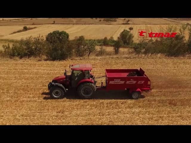 TINAZ - Katı Gübre Dağıtma Römorku ( Solid Manure Spreader Trailer )