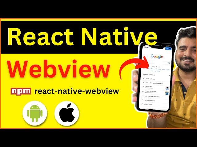 React Native Webview For Android & Ios  | In Hindi | Engineer Codewala