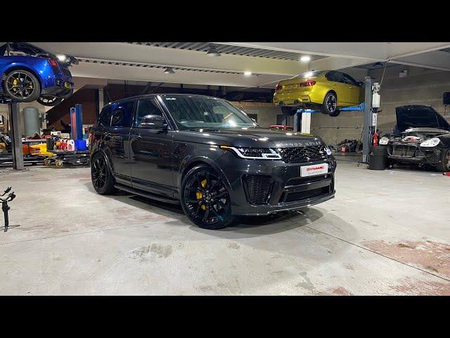 Range Rover sport L494 upgrade Face lift 2021  SVR conversion with Thor active sound exhaust