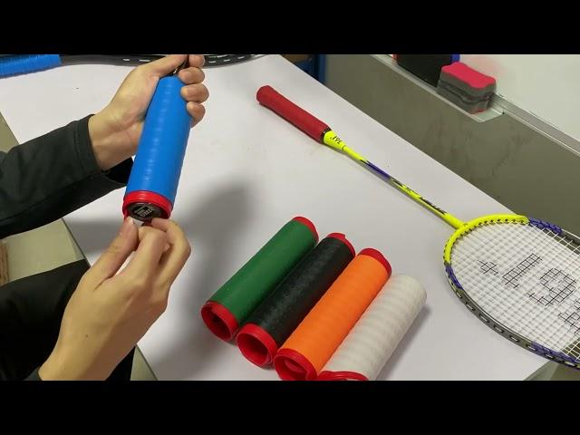 How To Wrap a Badminton Racket with Silicone Grip?