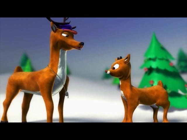 Rudolf the Pissed off Reindeer animated