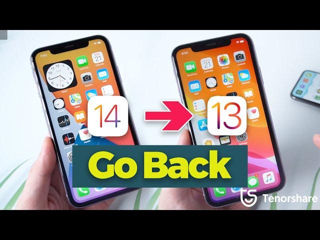 How to Go Back to iOS 13 from iOS 14? Here is the Solution