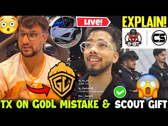 TX Analyst on GodL Choke Scout Insta Live &  Gift Jordan why 8bit CS Leeo Collab 