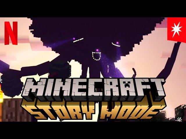 Minecraft Story Mode: All Wither Storm Moments in 4K HDR 60FPS (English & Spanish) - Netflix Edition