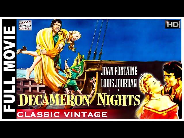 Decameron Nights - 1953 l Hollywood Super Hit Vintage Movie l Joan Fontaine , Louis Jourdan, Godfrey