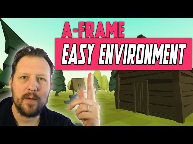 Easy Environment in A-Frame (beginner tutorial)