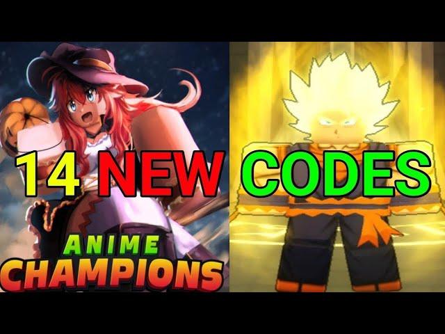 NEW  ANIME CHAMPIONS SIMULATOR CODES 2024 | ROBLOX ANIME CHAMPIONS GIFT CODES NOVEMBER 2024