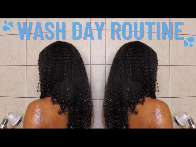 Simple Wash Day Routine for 4A/4B Natural Hair (Start to Finish!)