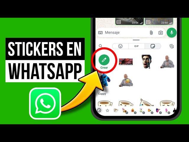 Cómo hacer stickers WhatsApp sin aplicaciones en celular