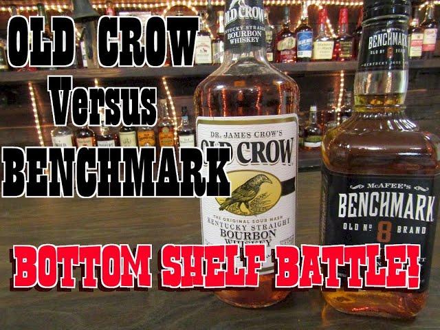 Benchmark VS Old Crow BOTTOM SHELF BOURBON BATTLE