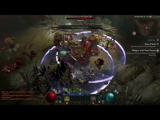 Speed Farming Ruins of Eridu with Bone Spear Necromancer - Diablo 4