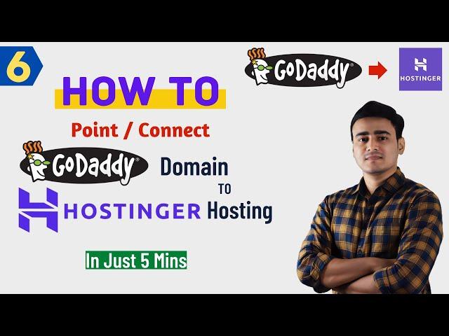 How to Connect GoDaddy Domain with Hostinger Hosting | Point Godaddy Domain to Hostinger | WordPress