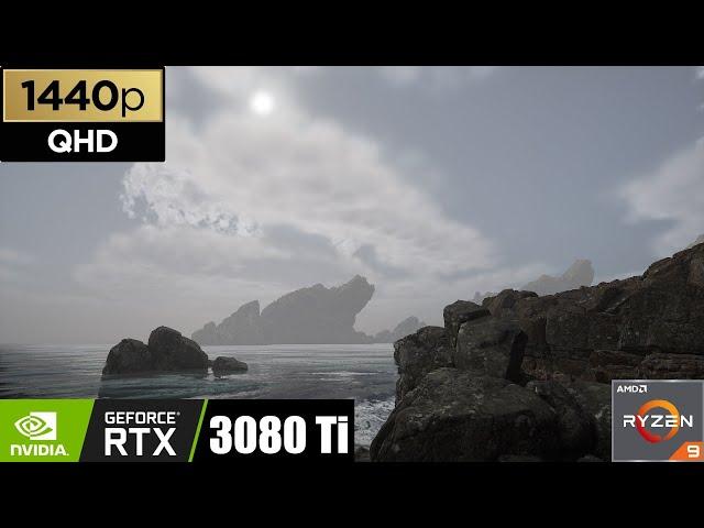 [QHD] UNREAL ENGINE 5 | NORDIC COASTLINE BIOME | NANITE + LUMEN | RTX 3080Ti | Ryzen 9 5900X