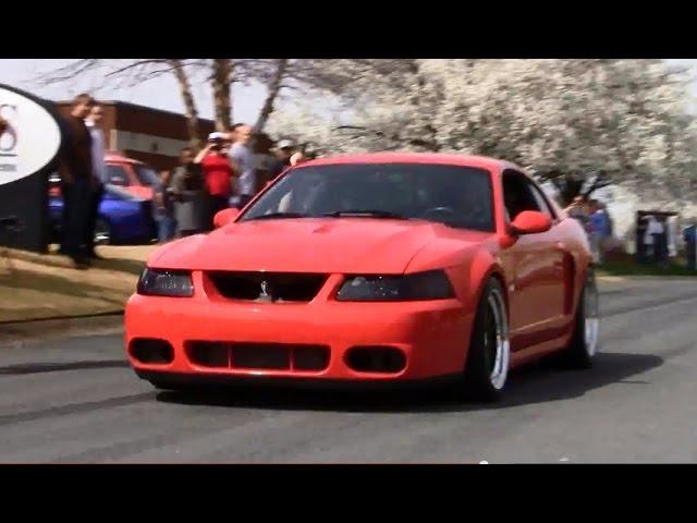 SVT Cobra Club and Pro-Dyno Cruise-In, Leaving Show HD - Part 3