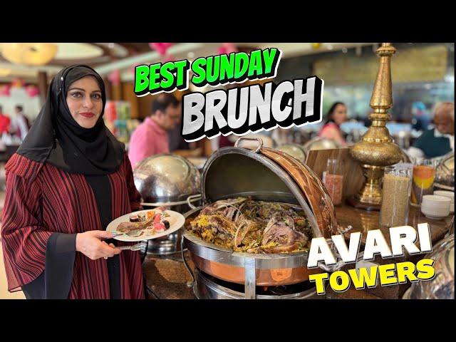 Best Sunday Brunch Of Karachi | Avari Towers #muniftv