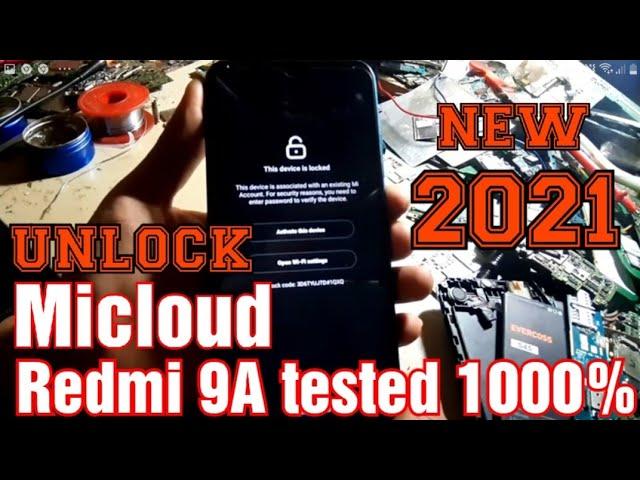 Redmi 9A m2006c3lg Terkunci Akun MI Tested 1000% | Unlock Micloud Redmi 9A Fix FRP NEW 2021