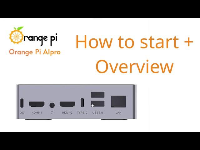 OrangePi AiPro. A comprehensive guide: setting up, model export, and overview (Huawei Ascend 310 B4)