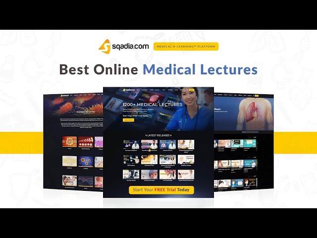 MBBS Student Lectures Online | Medical V-Learning Courses | USMLE Education | sqadia.com