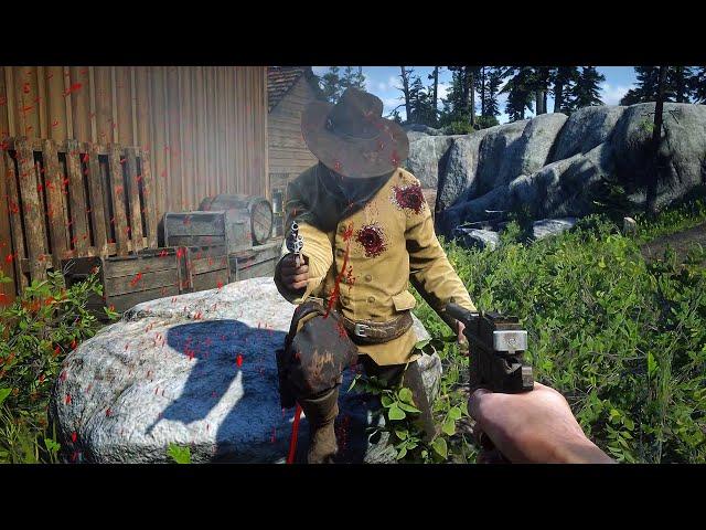 Red Dead Redemption 2 - Slow Motion Brutal Kills Vol.36 (PC 60FPS)