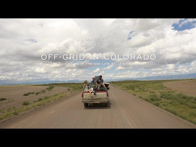 Off-grid living in Colorado