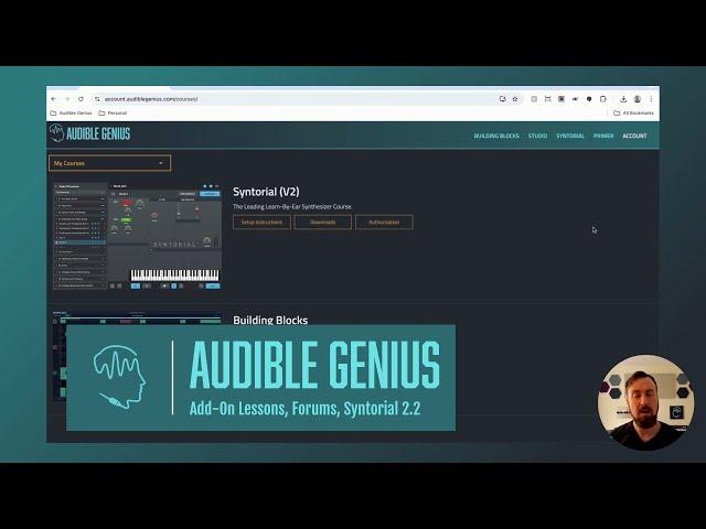 Audible Genius Update: Syntorial Add-On Lessons, Community Forums, Syntorial 2.2 Update