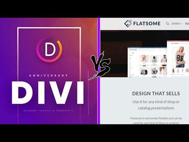 Divi vs Flatsome - Testing two great Woocommerce themes (Wordpress)