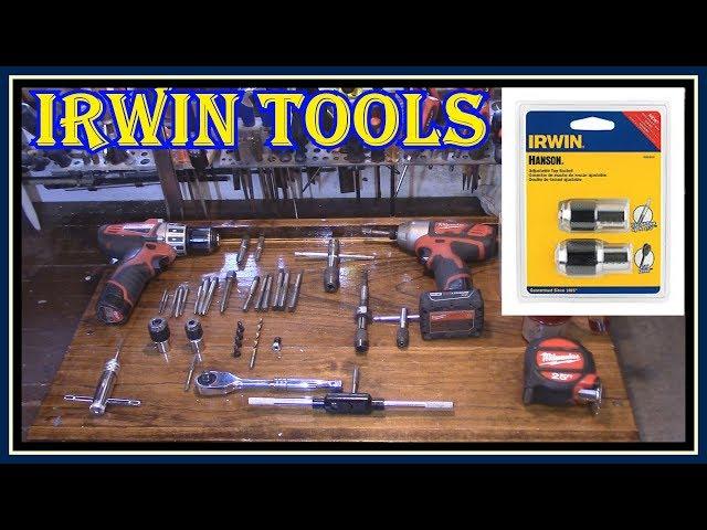 Irwin Hanson 3095001  Adjustable Tap Socket Review  - How To Tap Threads With An Impact Driver