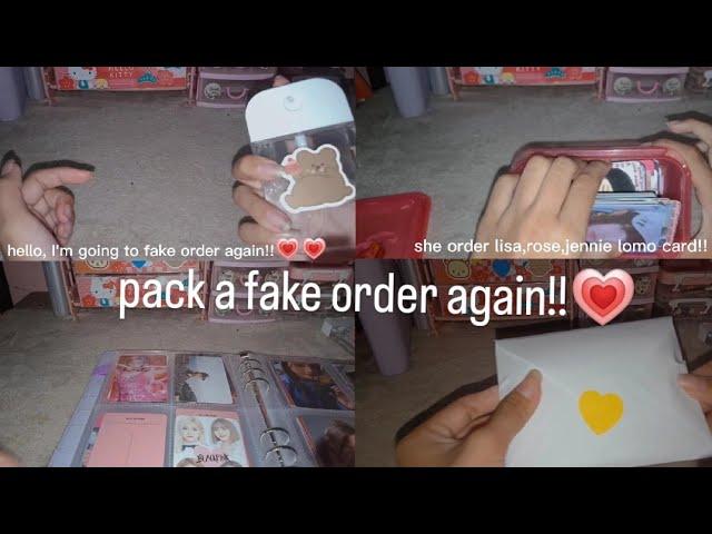 packing fake order | aesthetic | Philippines