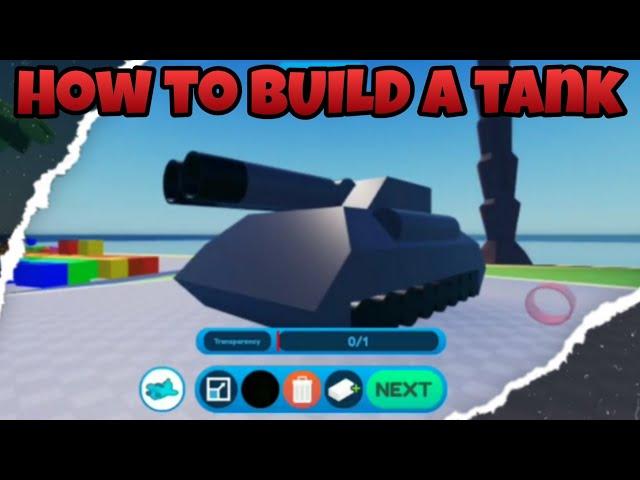 How To Build A Tank (Buy My Build)