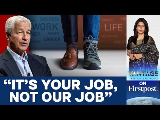 JPMorgan Chase CEO goes Viral over Work-life Balance Comment | Vantage with Palki Sharma