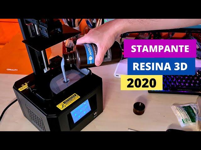 La MIGLIORE Stampante 3D RESINA economica: Recensione Creality LD002R