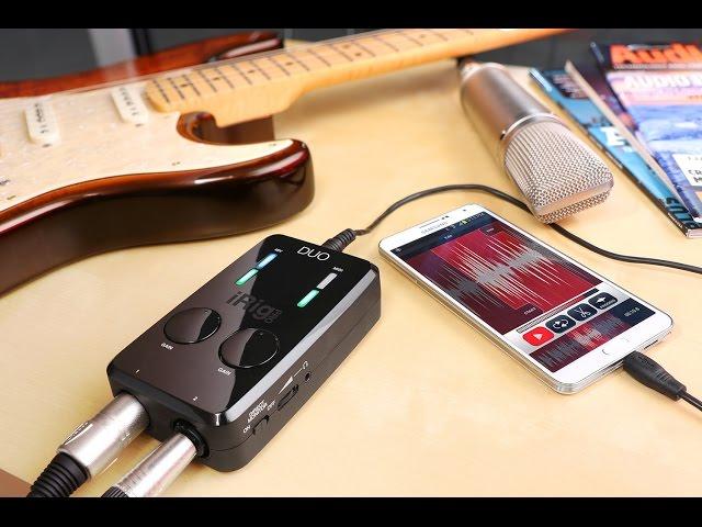 iRig Pro DUO - the smallest fully-featured dual-channel interface on the market