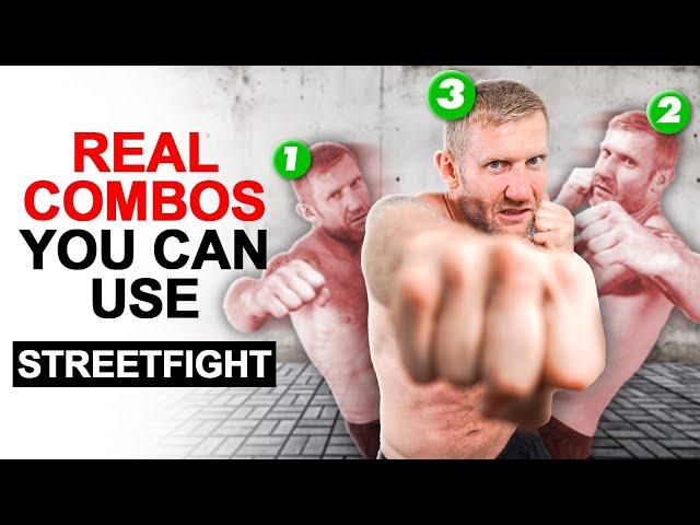 3 Realistic Punch Combos in a Streetfight