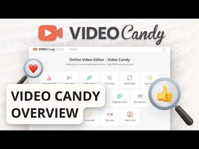 Video Candy Overview | Free Online Video Editor