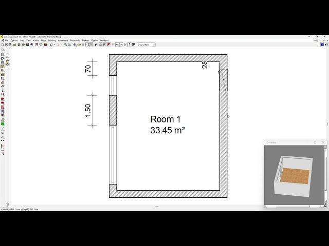 2) Window and Door Placement ~ 3D Kitchen Design Tutorial