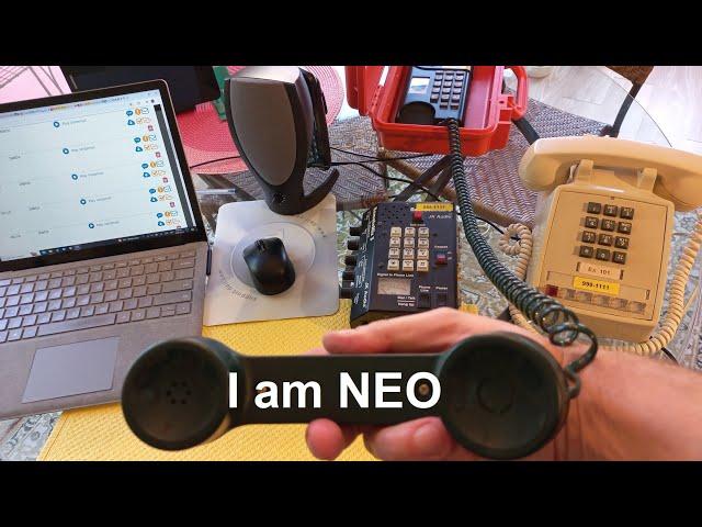 Crazy SATCOM Matrix Callers - I am Neo