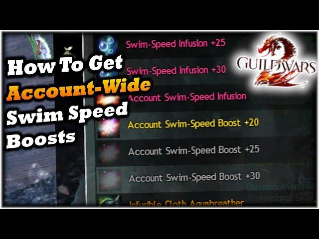 How to Get Account-Wide Swim Speed Boosts - Guild Wars 2 Guide