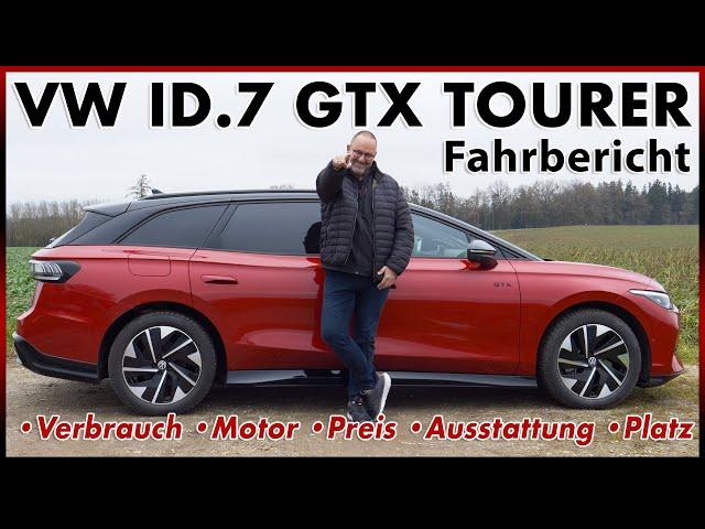 VW ID.7 GTX Tourer - Die elektrische Alternative zum VW Passat Kombi? Test Review 2025