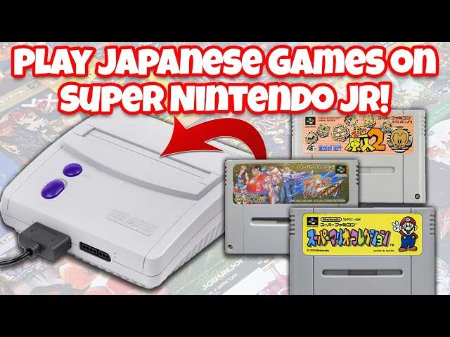 Play Super Famicom Games On SNES Jr! NEStoration Region Free Mod Kit