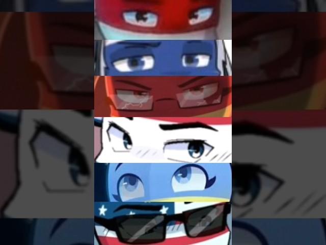 INDONESIA RUSIA GERMAN BELANDA UKRAINA AMERIKA #COUNTRYHUMANS