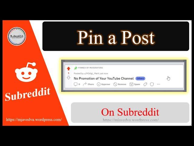 How to Pin a Post on Subreddit