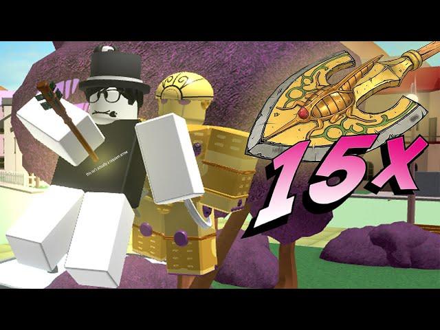 Roblox Project Jojo: Using 15 Requiem Arrows to get a rare stand Part 2 (Lucky)