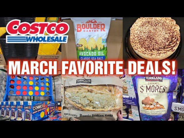 COSTCO MARCH FAVORITE DEALS for 2025! YOU may WANT to GRAB them TODAY!️