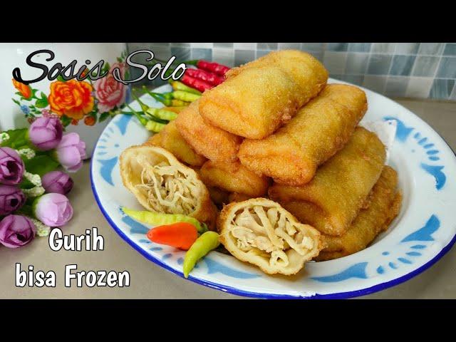 Resep Sosis Solo Isi Ayam Gurih | Ide Jualan Frozen Food