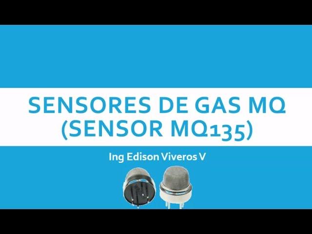 sensor de gas y aire MQ135 con arduino