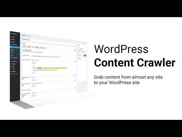 WP Content Crawler - Introduction